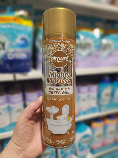 Airpure Mighty Mousse Bathroom&Toilet Cleaner Oh My Goddess 500ml