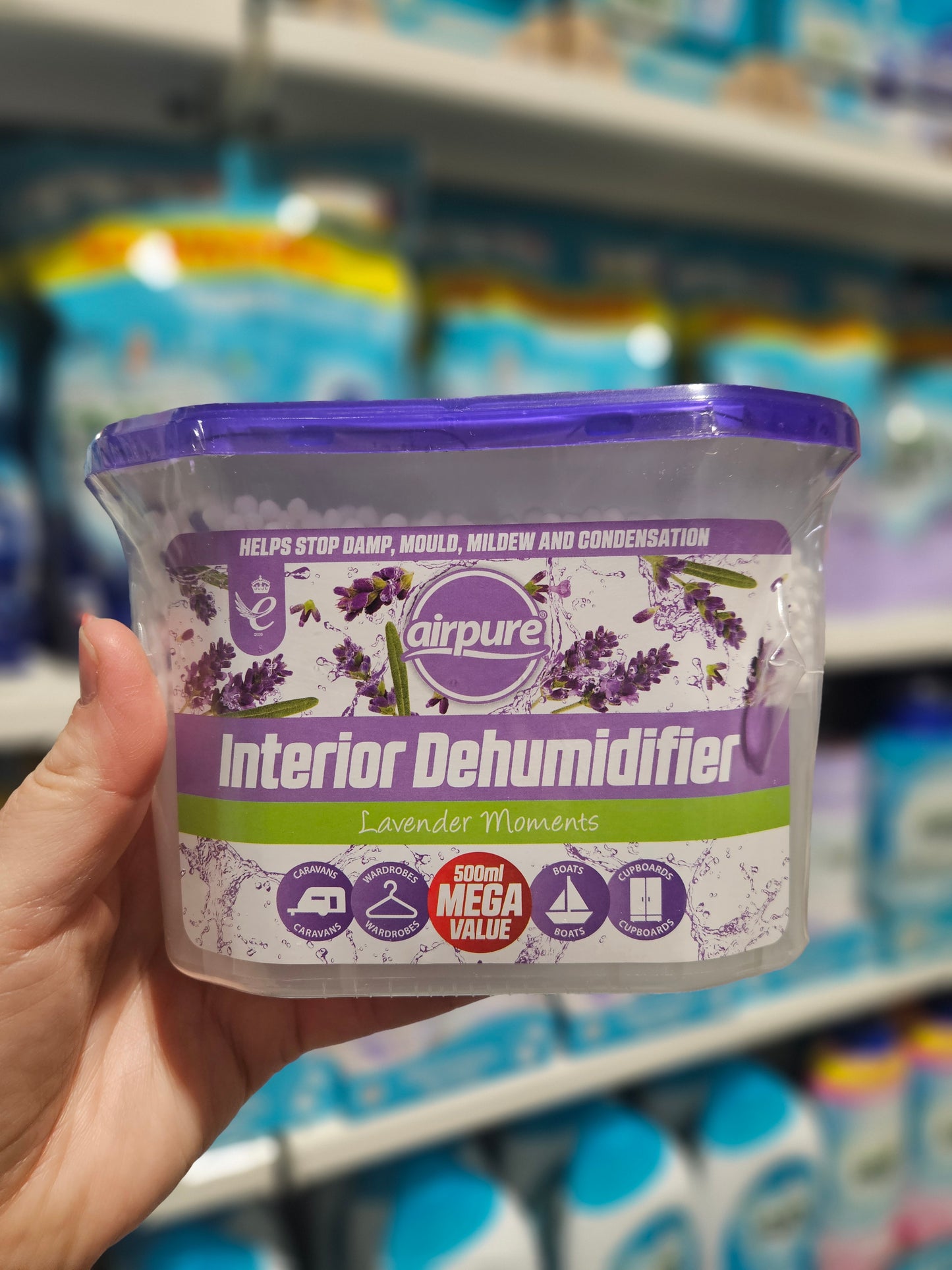 Airpure Interior Dehumidifier 500ml Div.Typer