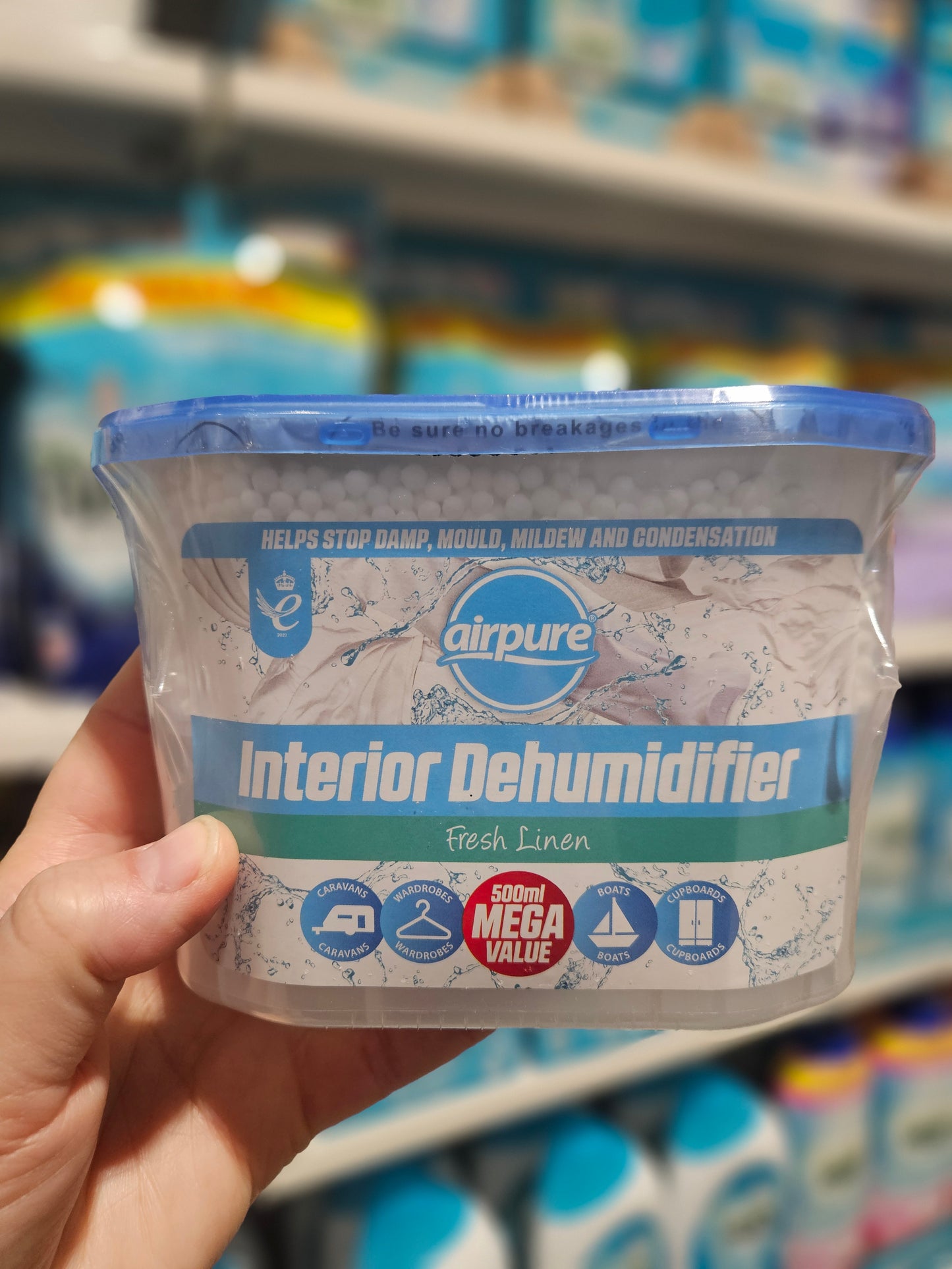 Airpure Interior Dehumidifier 500ml Div.Typer