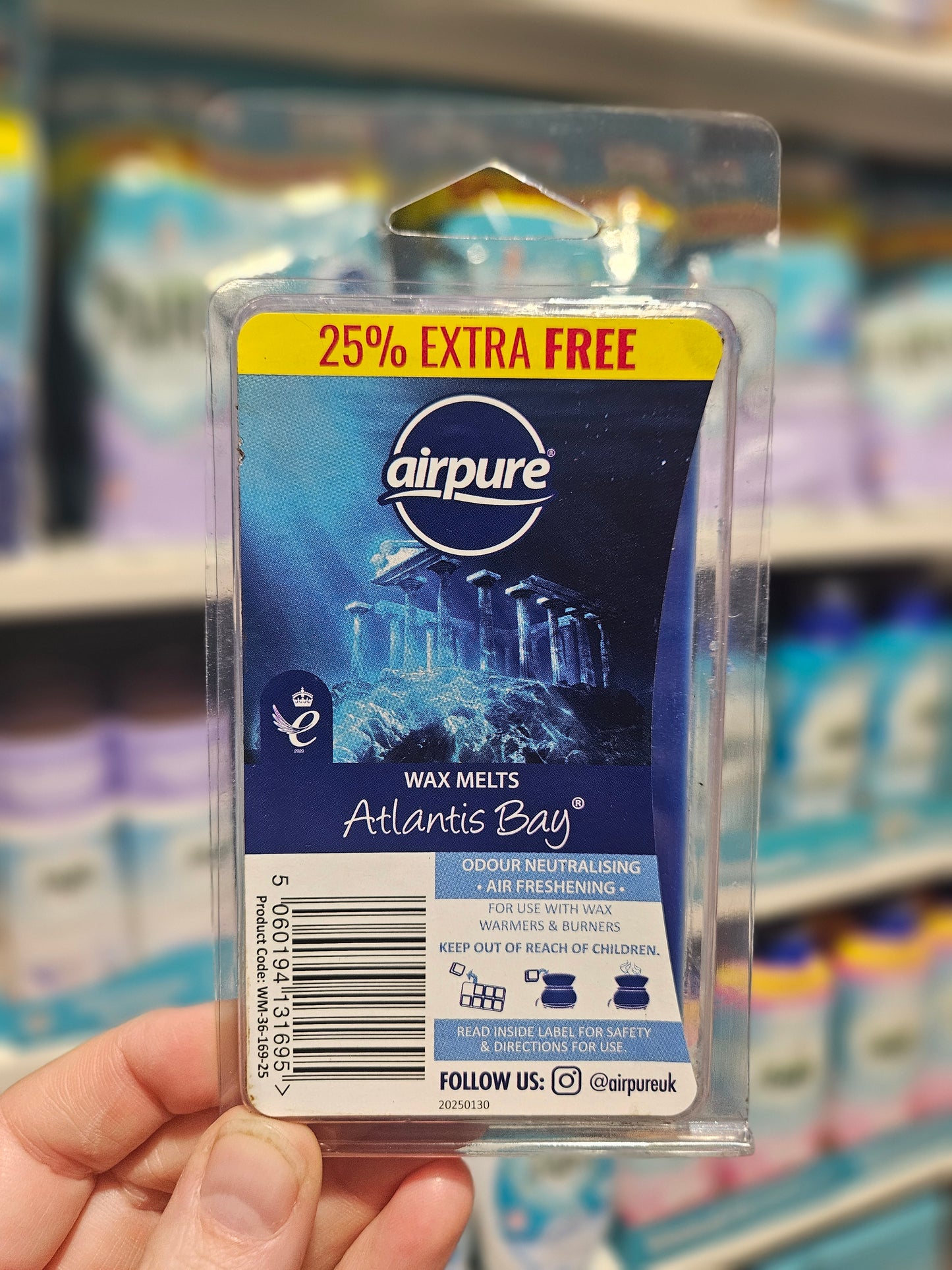 Airpure Wax Melts Div.Typer