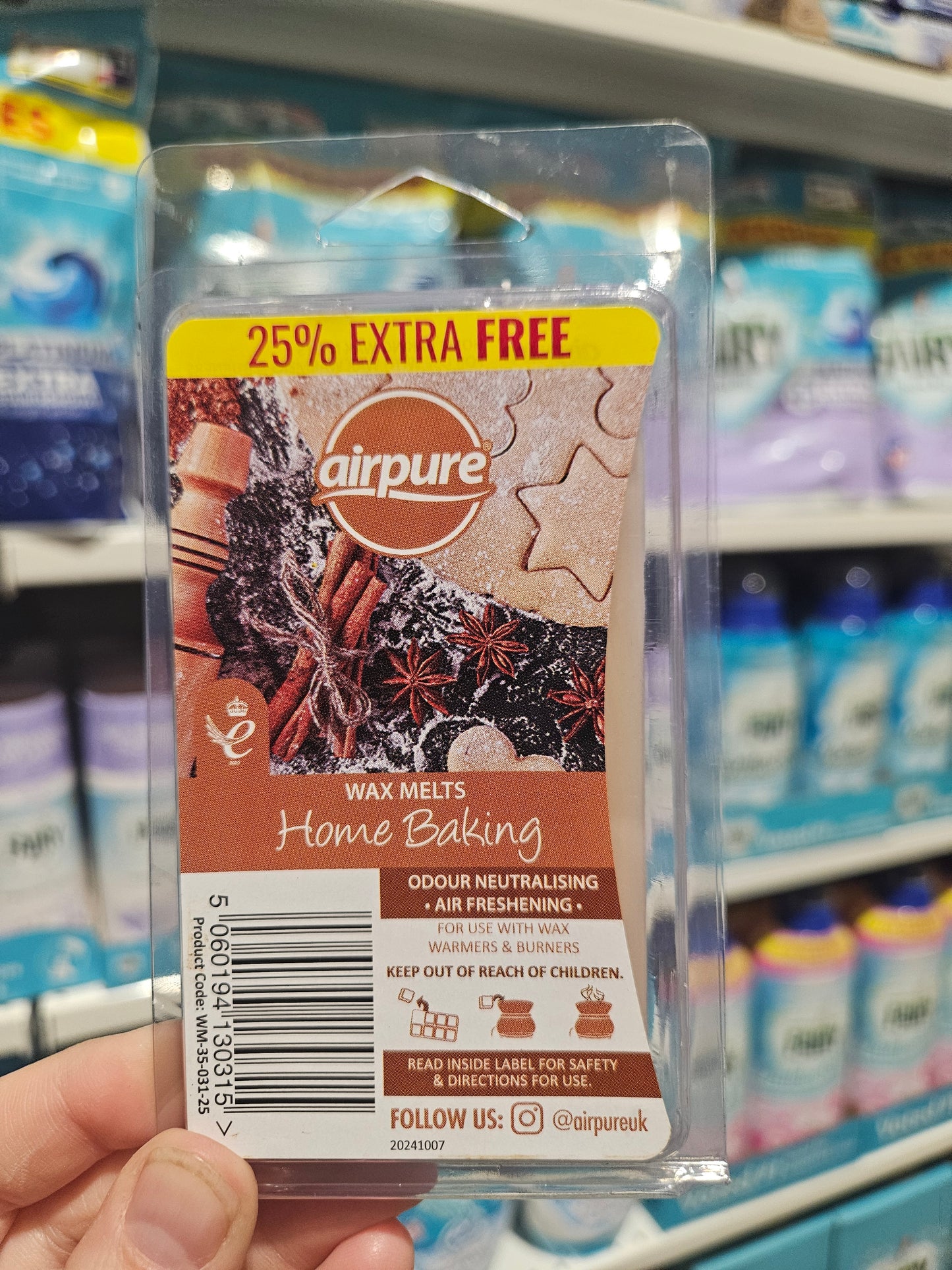 Airpure Wax Melts Div.Typer