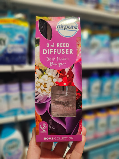 Airpure 2in1 Reed & Bead Diffuser 30ml Div.Typer