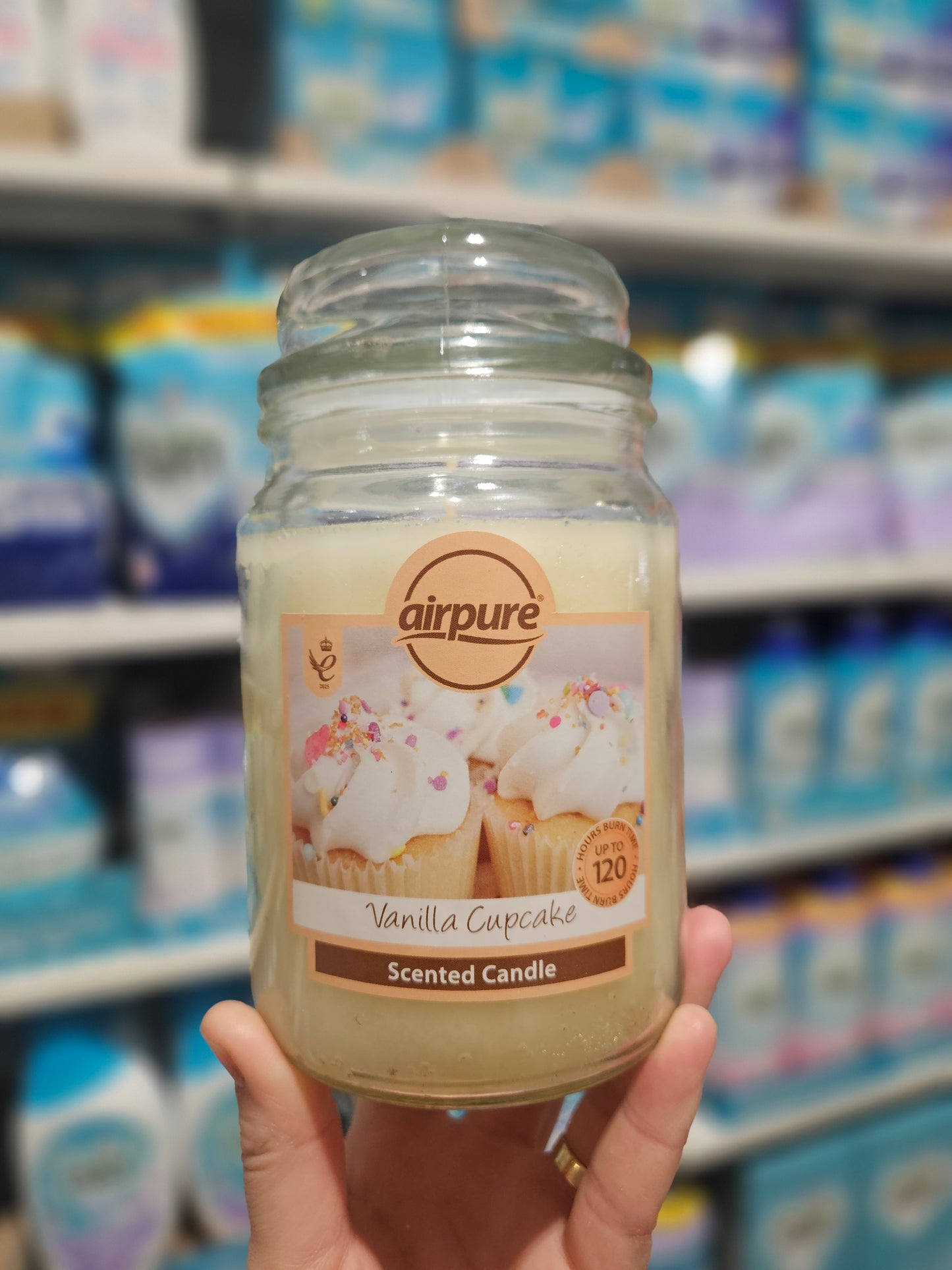 Airpure Jar Candle 510g Div.Typer