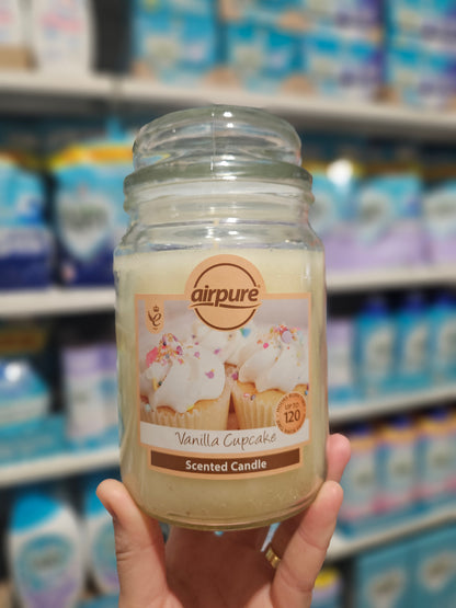 Airpure Jar Candle 510g Div.Typer