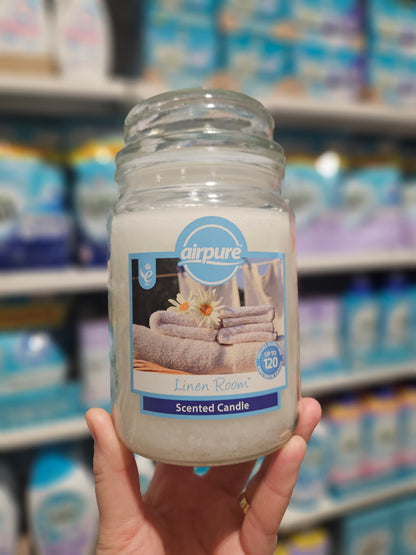 Airpure Jar Candle 510g Div.Typer