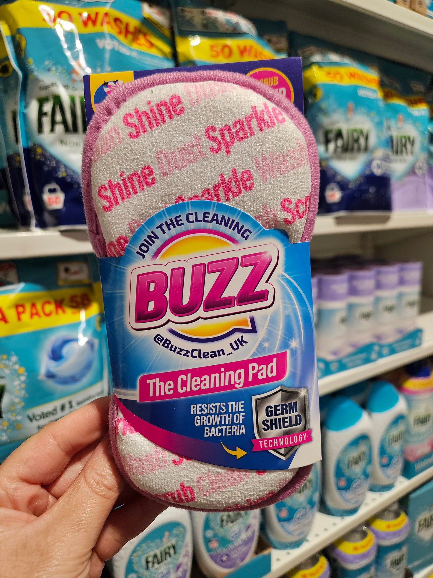 Buzz - The Cleaning Pad Sparkle 1pk