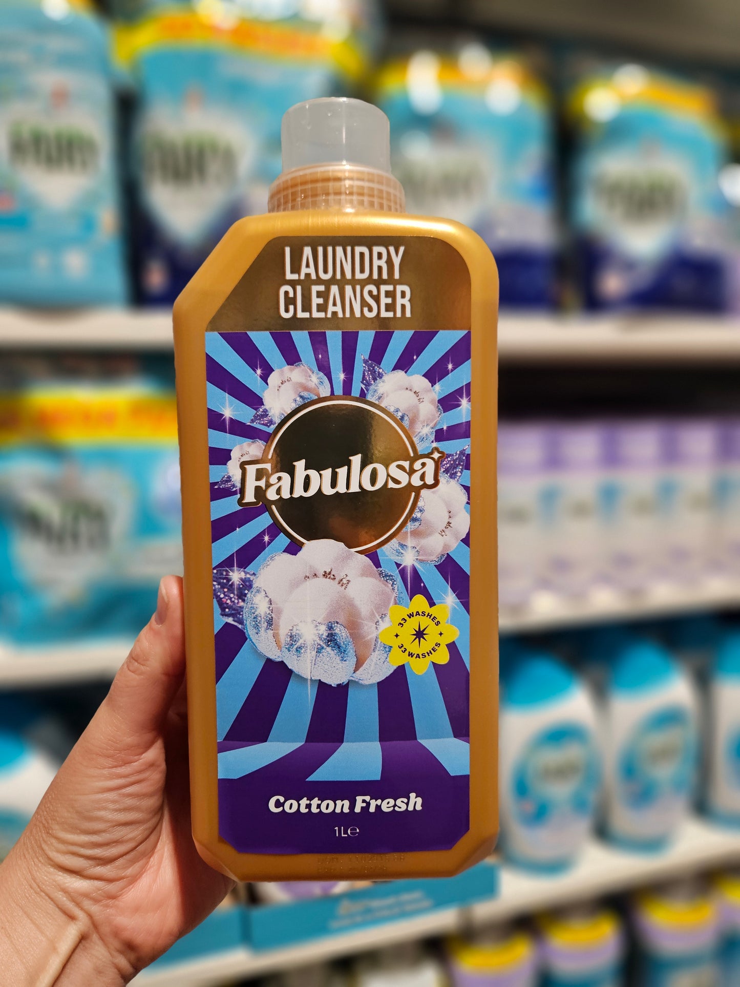 Fabulosa Laundry Cleanser Cotton Fresh 1L