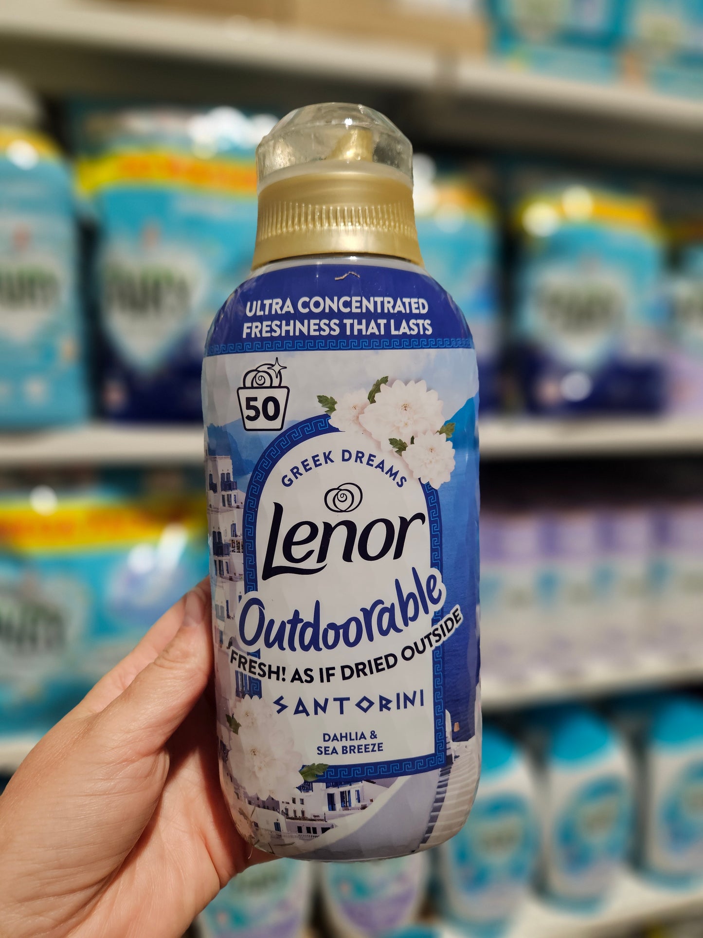Lenor Tøymykner Outdoorable Santorini 50w 700ml