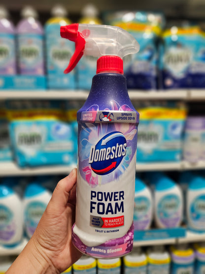 Domestos Power Foam Aurora Blooms Bathroom Spray 650ml