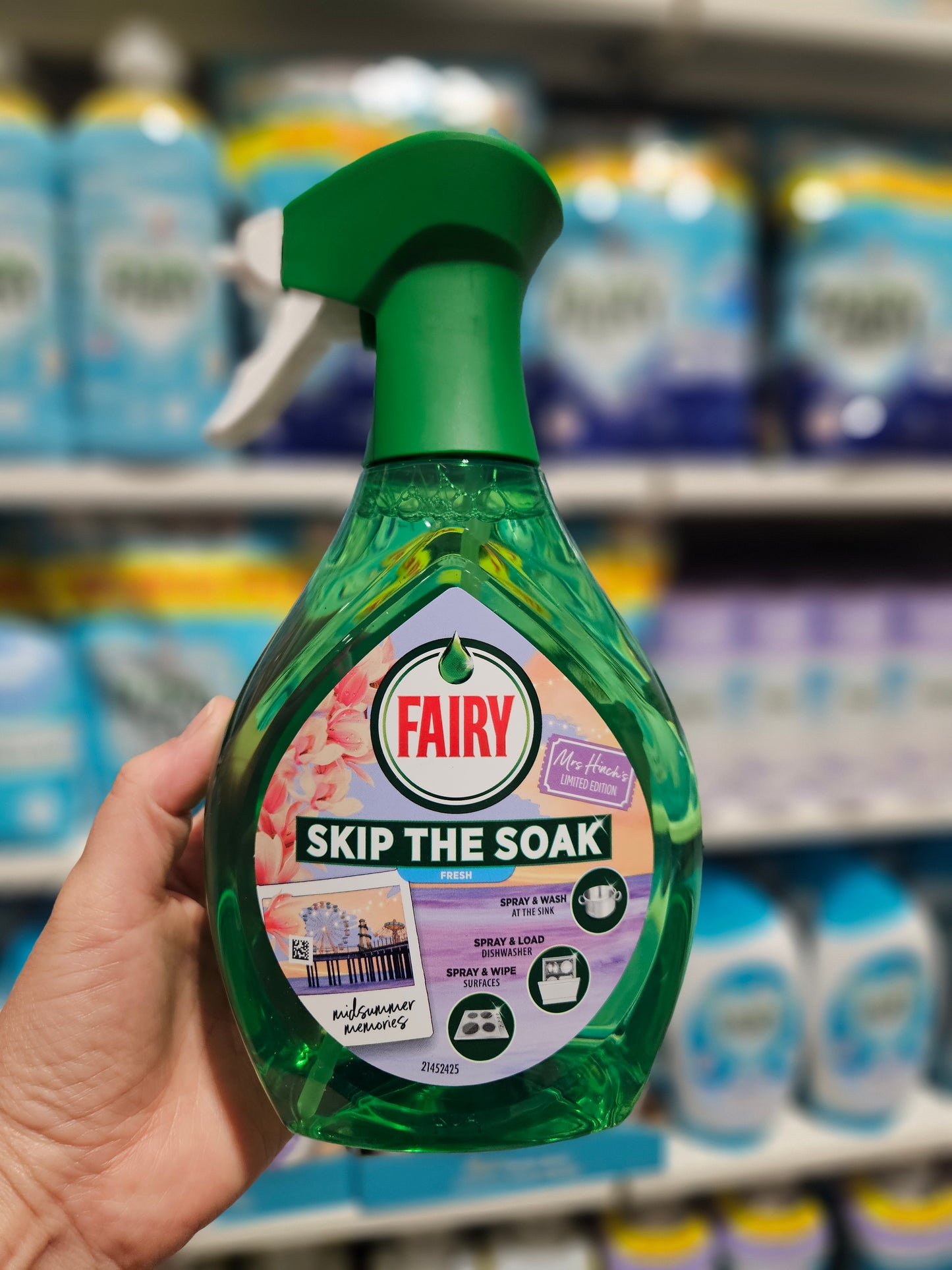 Fairy Skip The Soak Power Spray Midsummer Memories 650ml