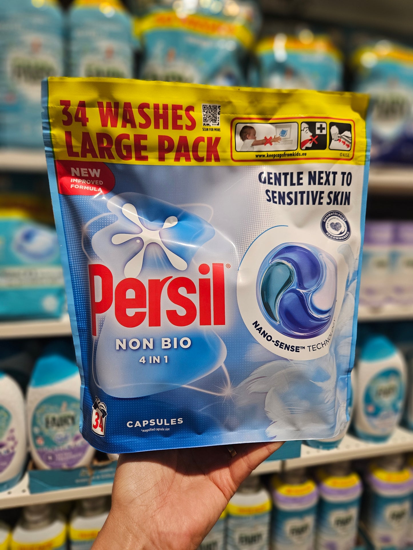 Persil Non Bio 4-in-1 Pods 34w