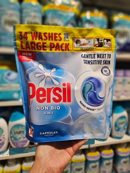 Persil Non Bio 4-in-1 Pods 34w