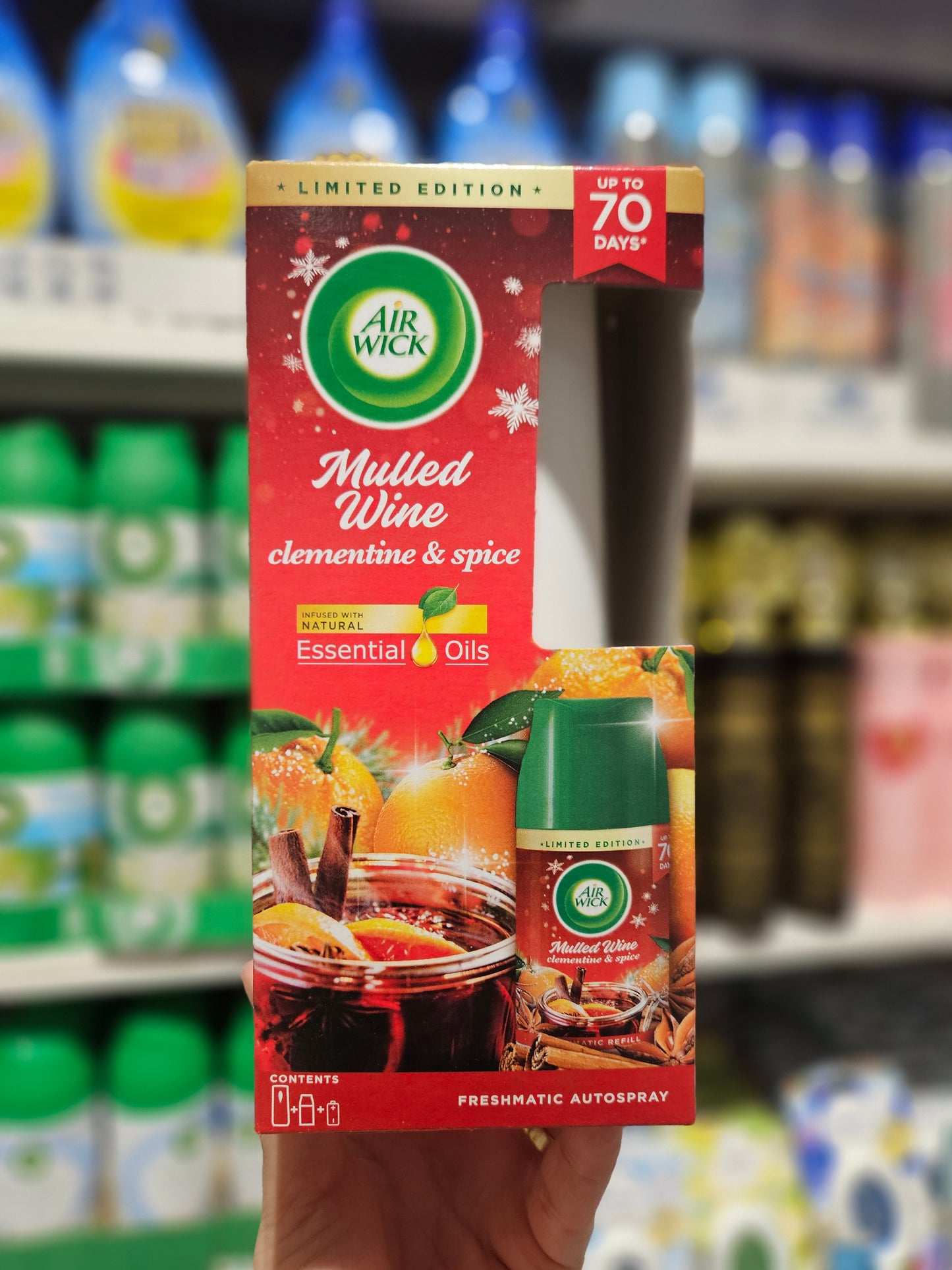Airwick Freshmatic Startsett - Mulled Wine 250ml