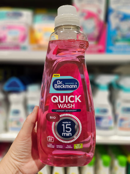 Dr. Beckmann Quick Wash Bio Laundry Detergent 810ml