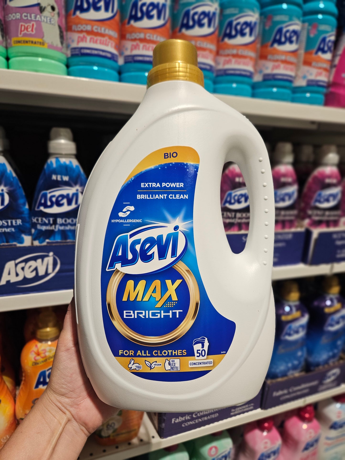 Asevi Laundry Detergent Max Bright 50w 2,5L