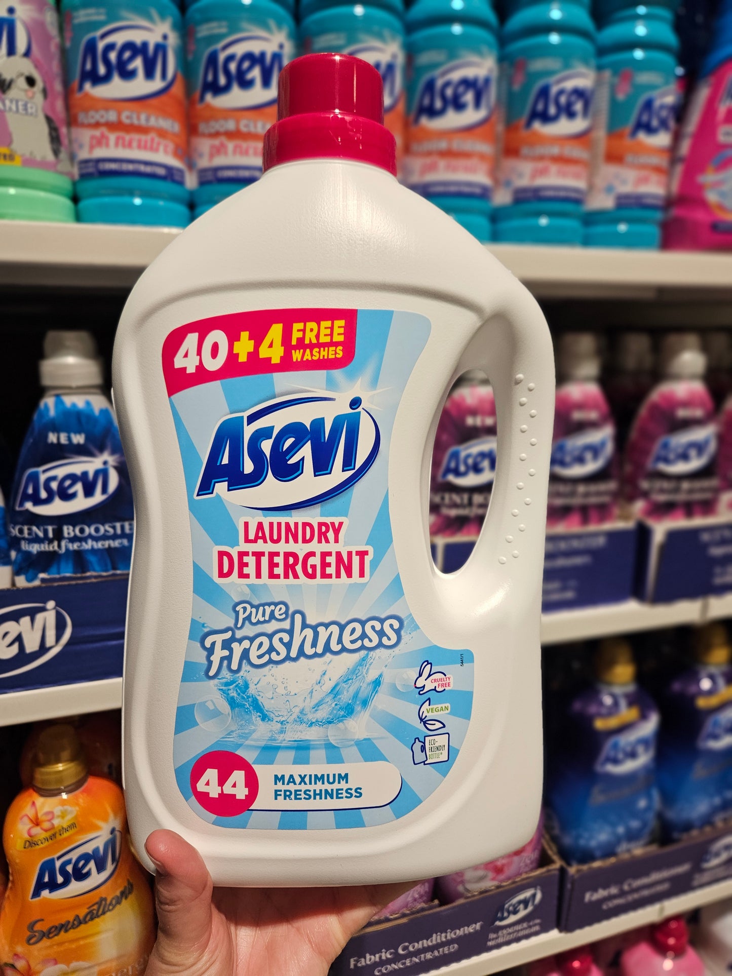 Asevi Laundry Detergent Pure Freshness 44w 2376ml