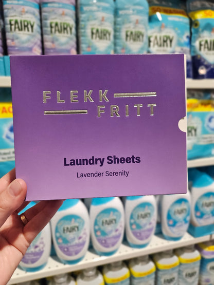 Flekkfritt Tøyvaskeark - Lavender Serenity 50 ark - opptil 100 vask