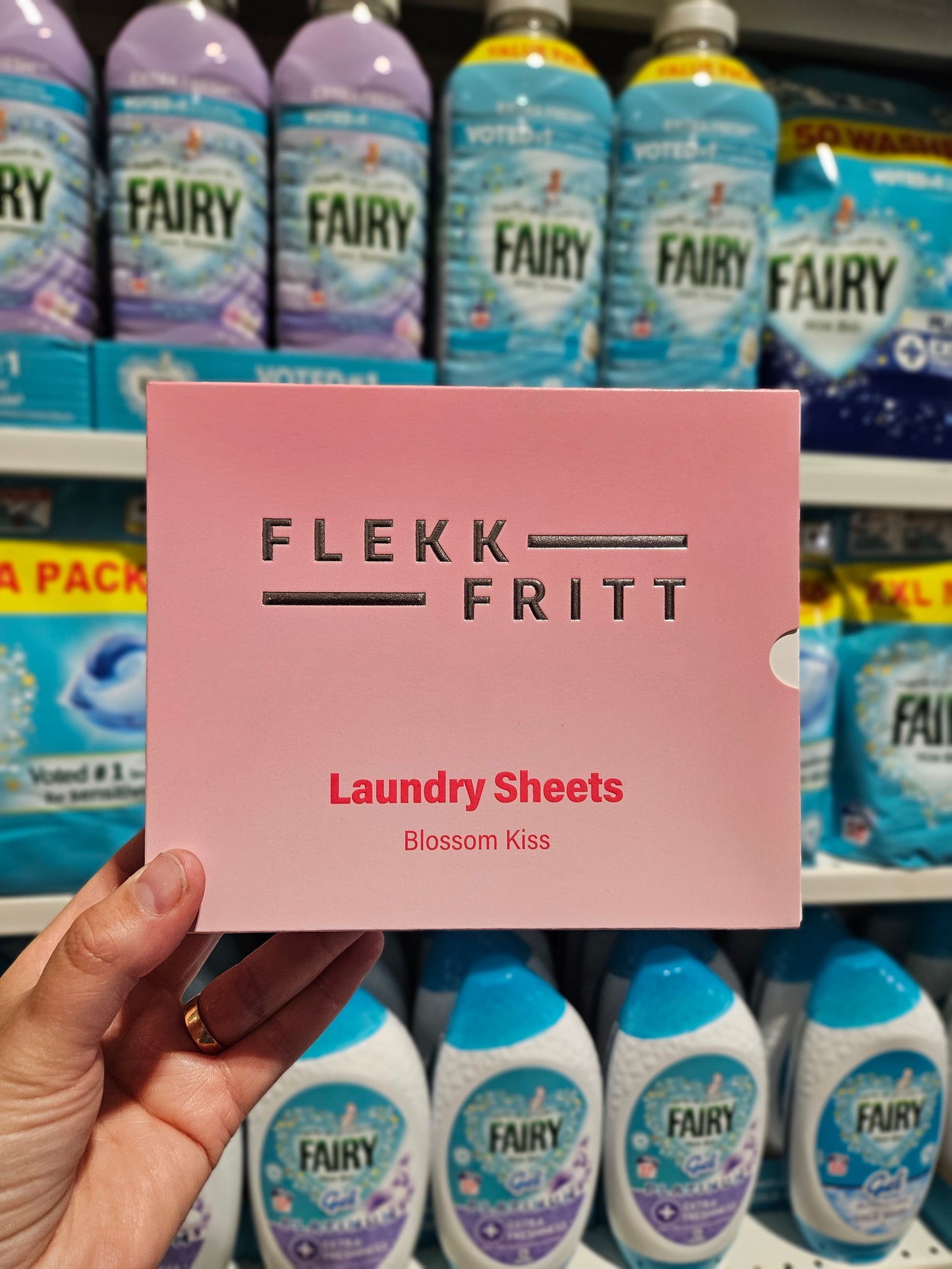 Flekkfritt Tøyvaskeark - Blossom Kiss 50 ark - opptil 100 vask