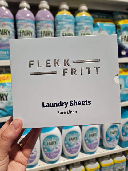 Flekkfritt Tøyvaskeark - Pure Linen 50 ark - opptil 100 vask