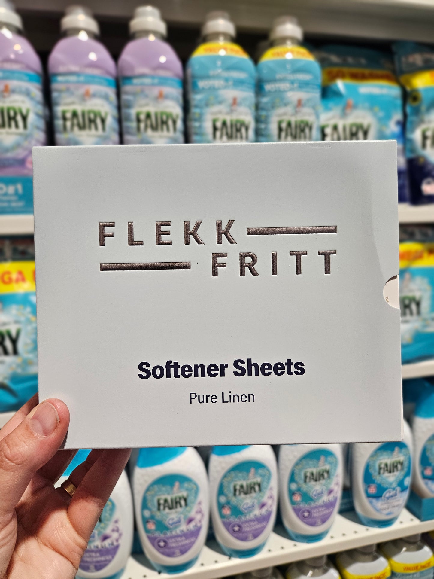 Flekkfritt Tøymyknerark - Pure Linen 50 stk - opptil 100 vask