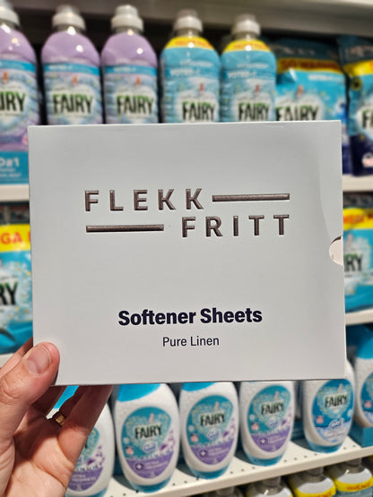 Flekkfritt Tøymyknerark - Pure Linen 50 stk - opptil 100 vask