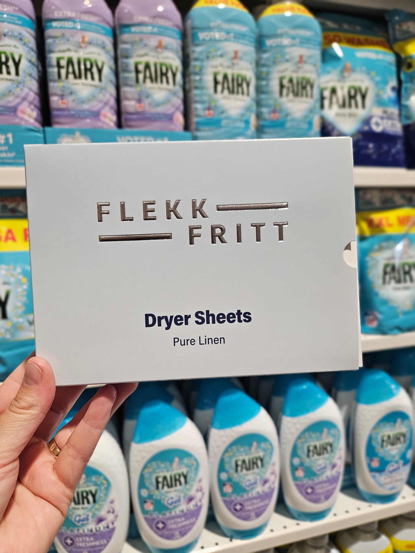 Flekkfritt Tørketrommelark - Pure Linen 40 stk