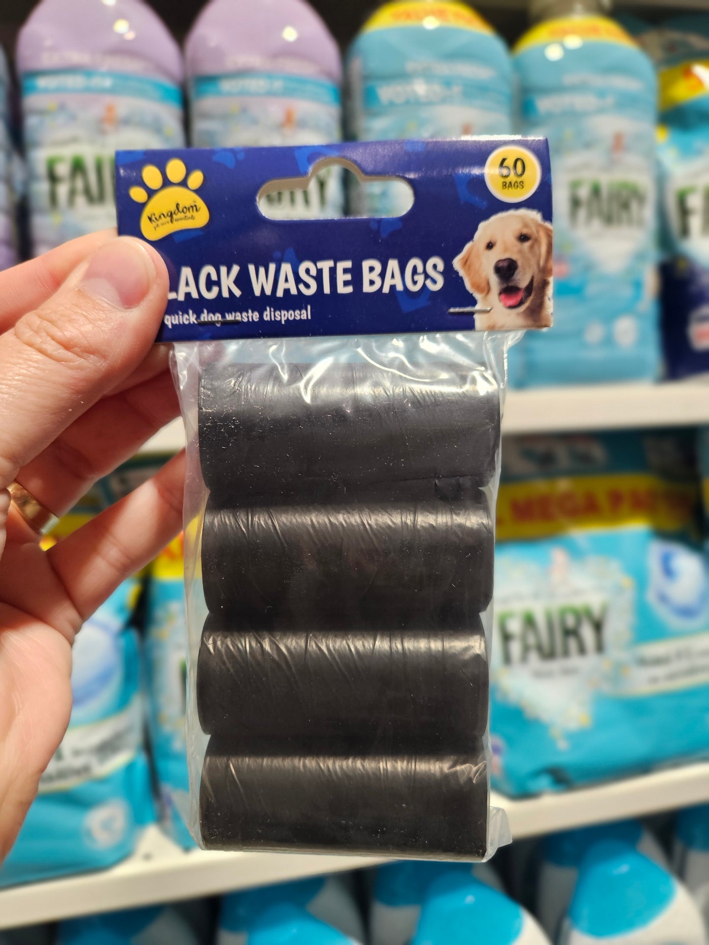 Kingdom Black Waste Bags 60pk