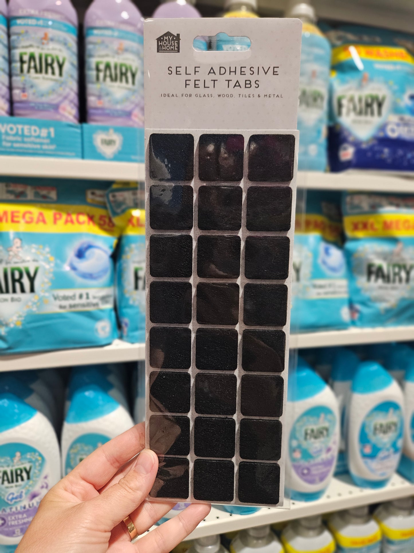 My House & Home Self Adhesive Felt Tabs Div.Typer