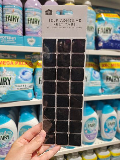My House & Home Self Adhesive Felt Tabs Div.Typer