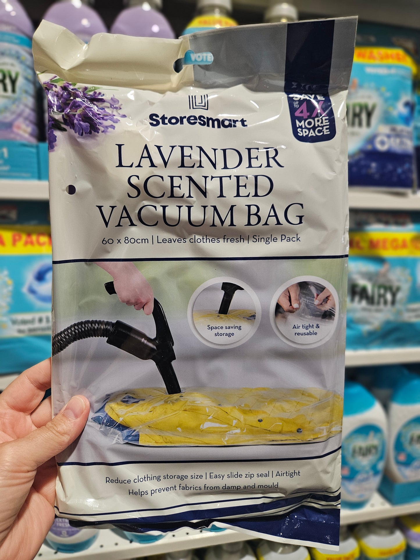 Storesmart Scented Vacuum Bag 60x80cm Div.Typer