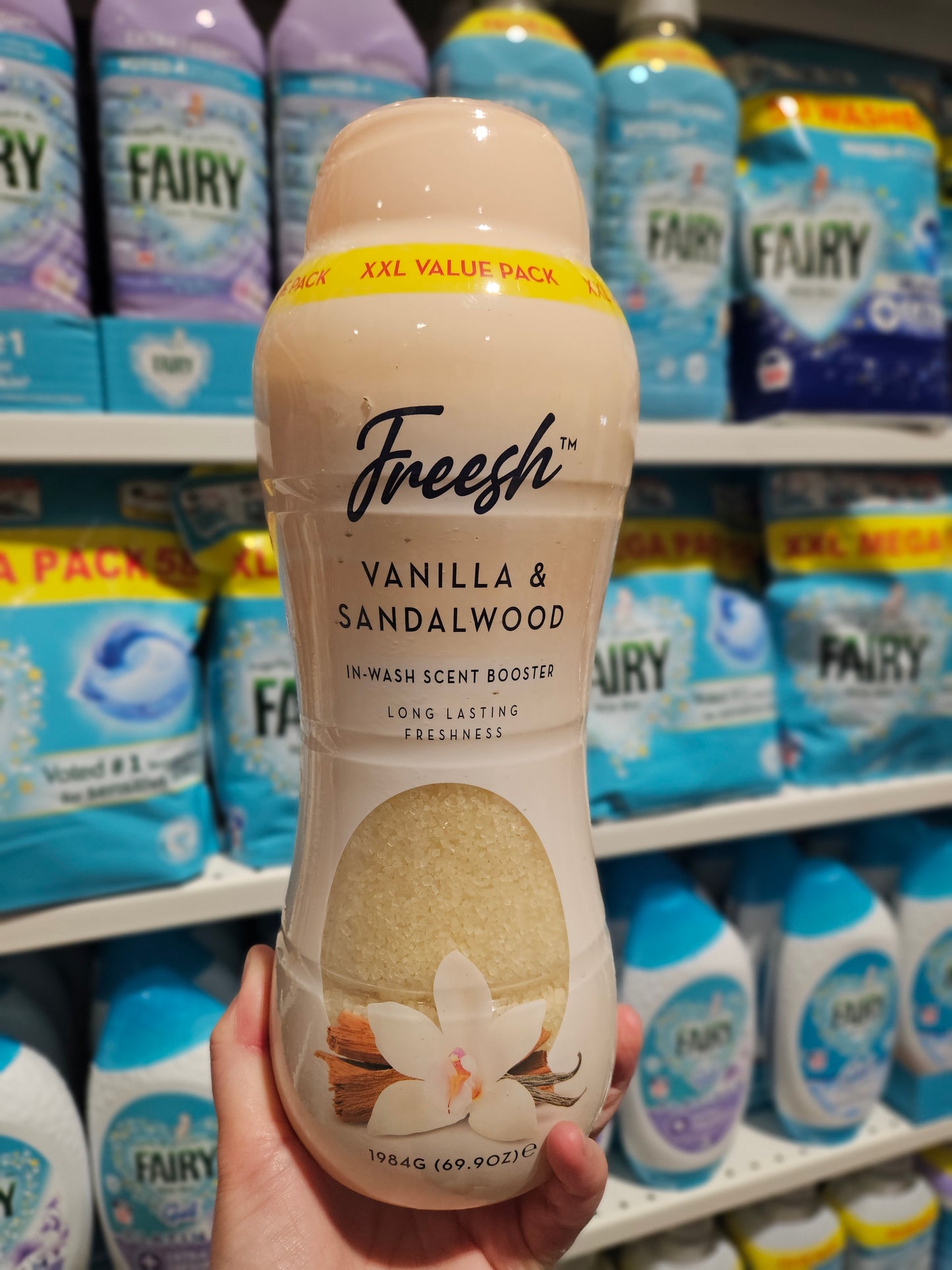 Freesh Laundry Scent Booster Vanilla & Sandalwood XXL 1984g