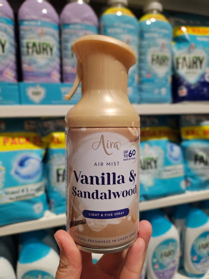 Aira Air Mist Vanilla & Sandalwood 250ml