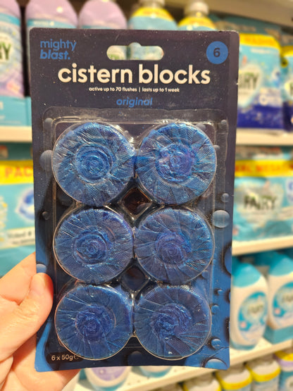 Mighty Blast Cistern Blocks 6pk