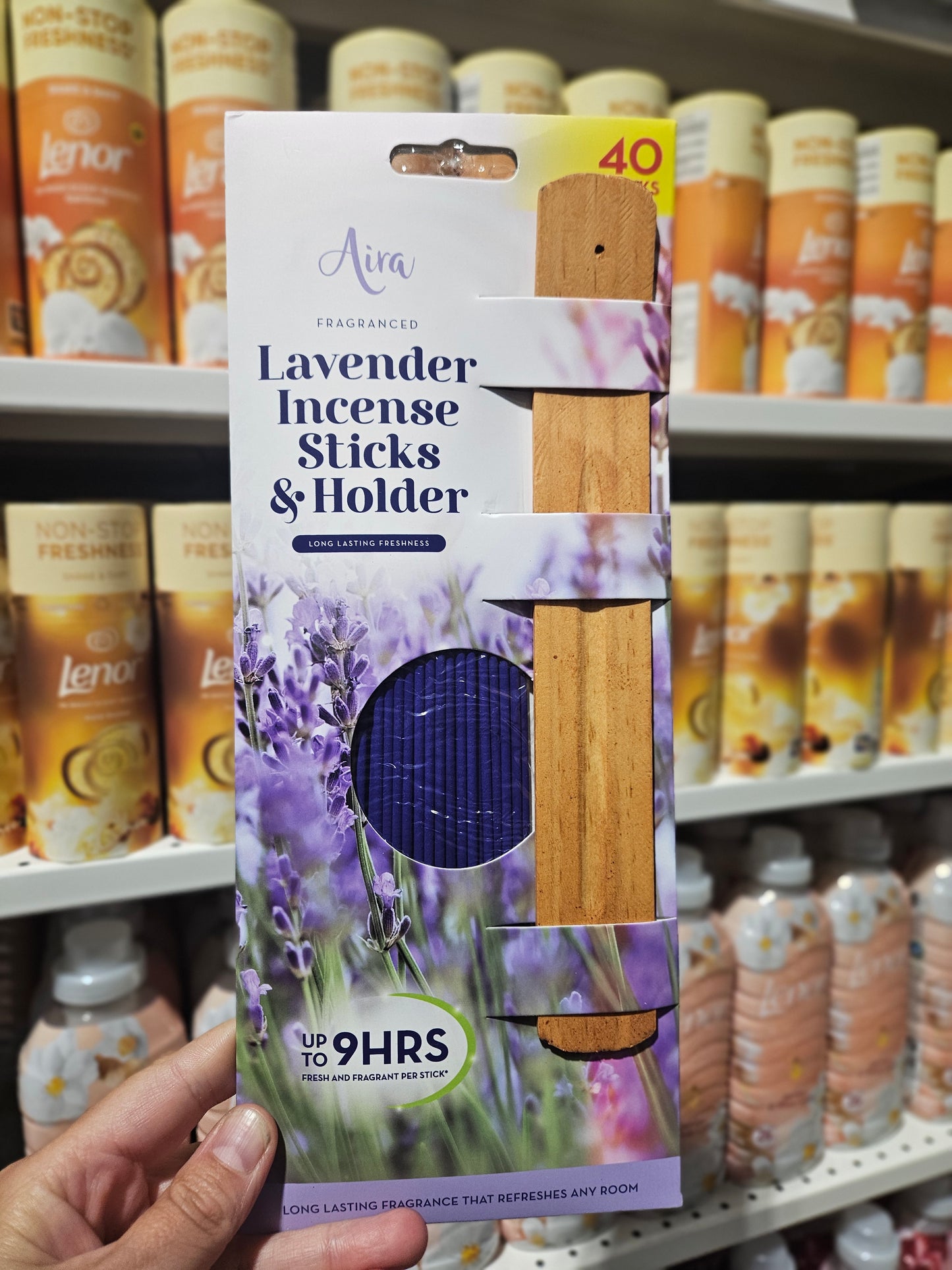 Aira Incense Sticks & Holder 40pk Div.Typer