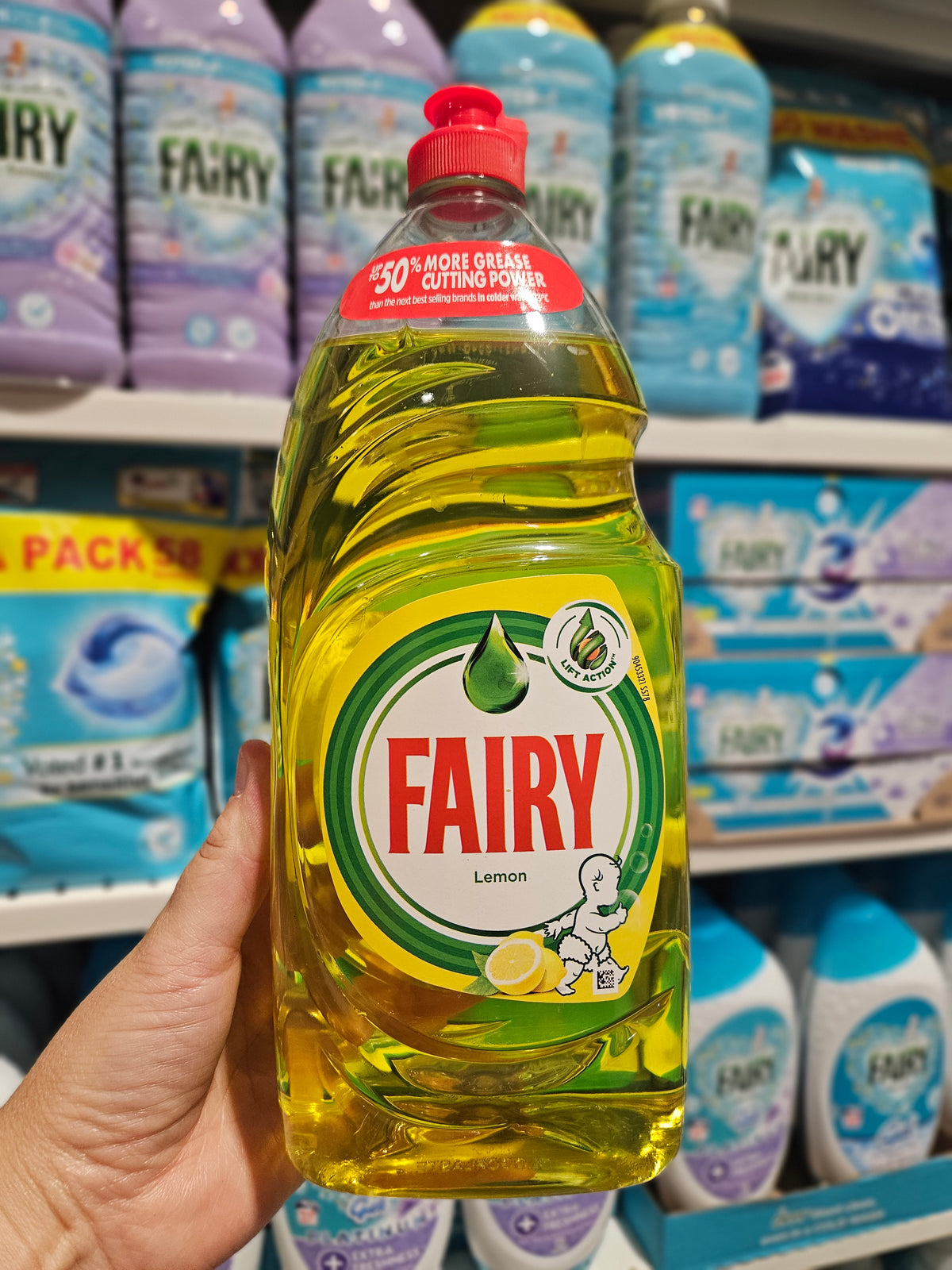 Fairy Dishwashing Liquid Lemon 1015ml