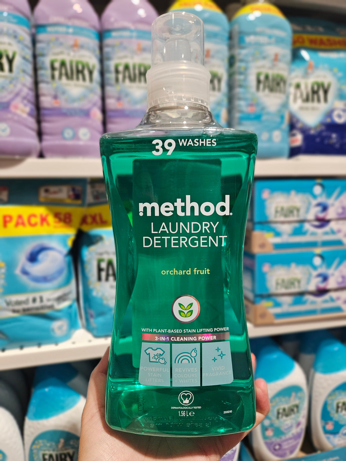 Method Laundry Detergent Orchard Fruit 39w 1,56L