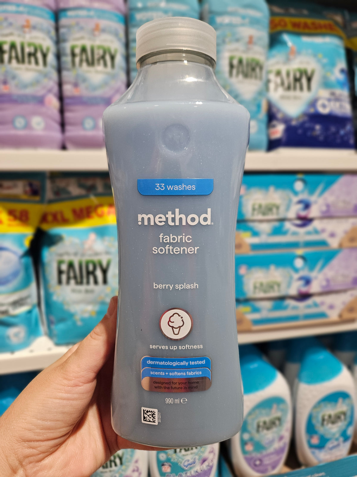 Method Fabric Softener Berry Splash Tøymykner 990ml