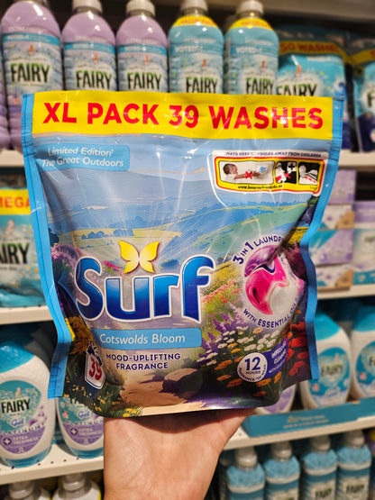 Surf 3 in 1 Laundry Capsules Cotswolds Bloom 39 vask