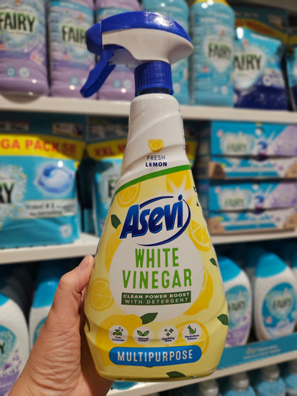 Asevi Multipurpose White Vinegar Lemon Spray 750ml