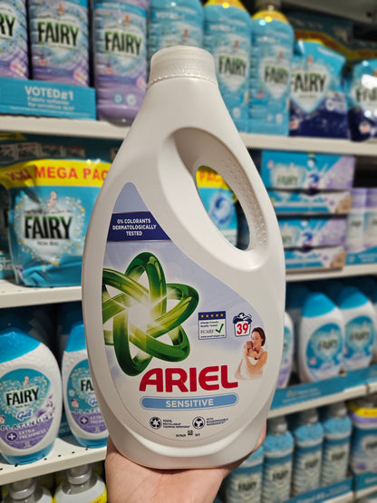 Ariel Liquid Detergent Sensitive 39w 1.95L
