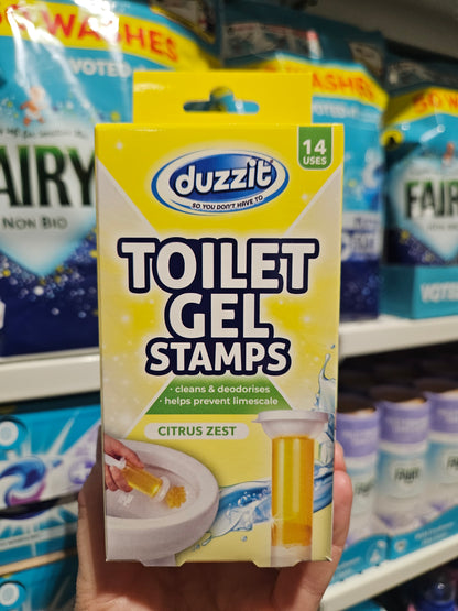 Duzzit Toilet Gel Stamps Citrus Zest