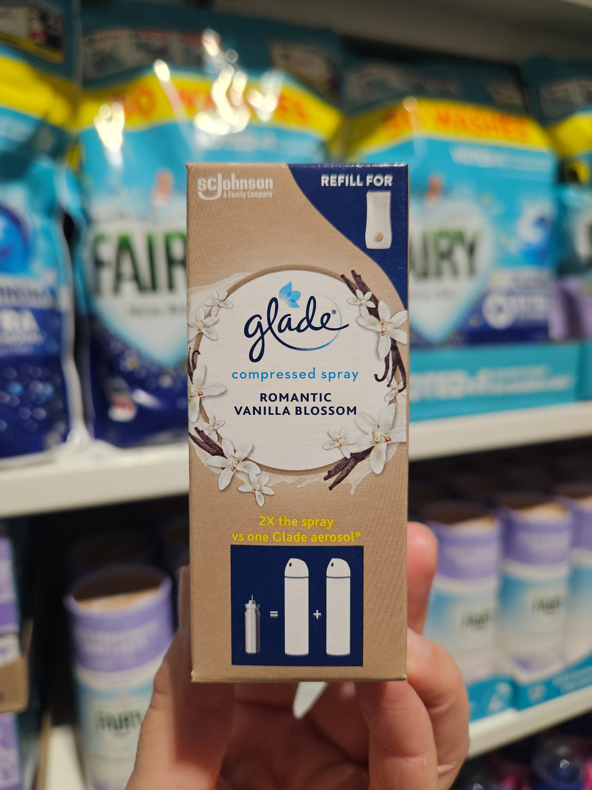 Glade Touch & Fresh Romantic Vanilla Blossom Air Freshener Refill 10ml