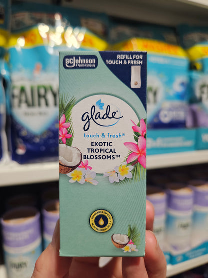Glade Touch & Fresh Exotic Tropical Blossoms Air Freshener Refill 10ml