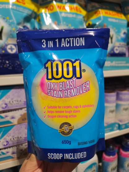 1001 Oxy Blast Stain Remover 650g