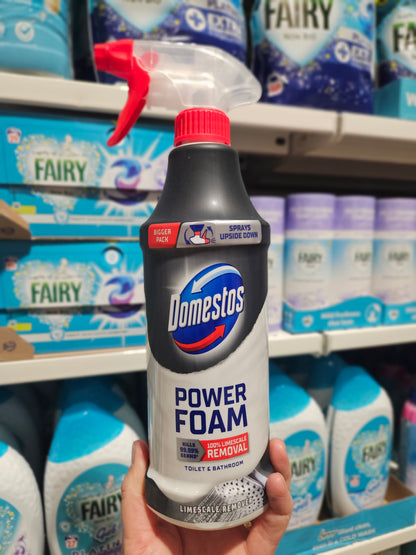 Domestos Power Foam Limescale Remover Spray 650ml
