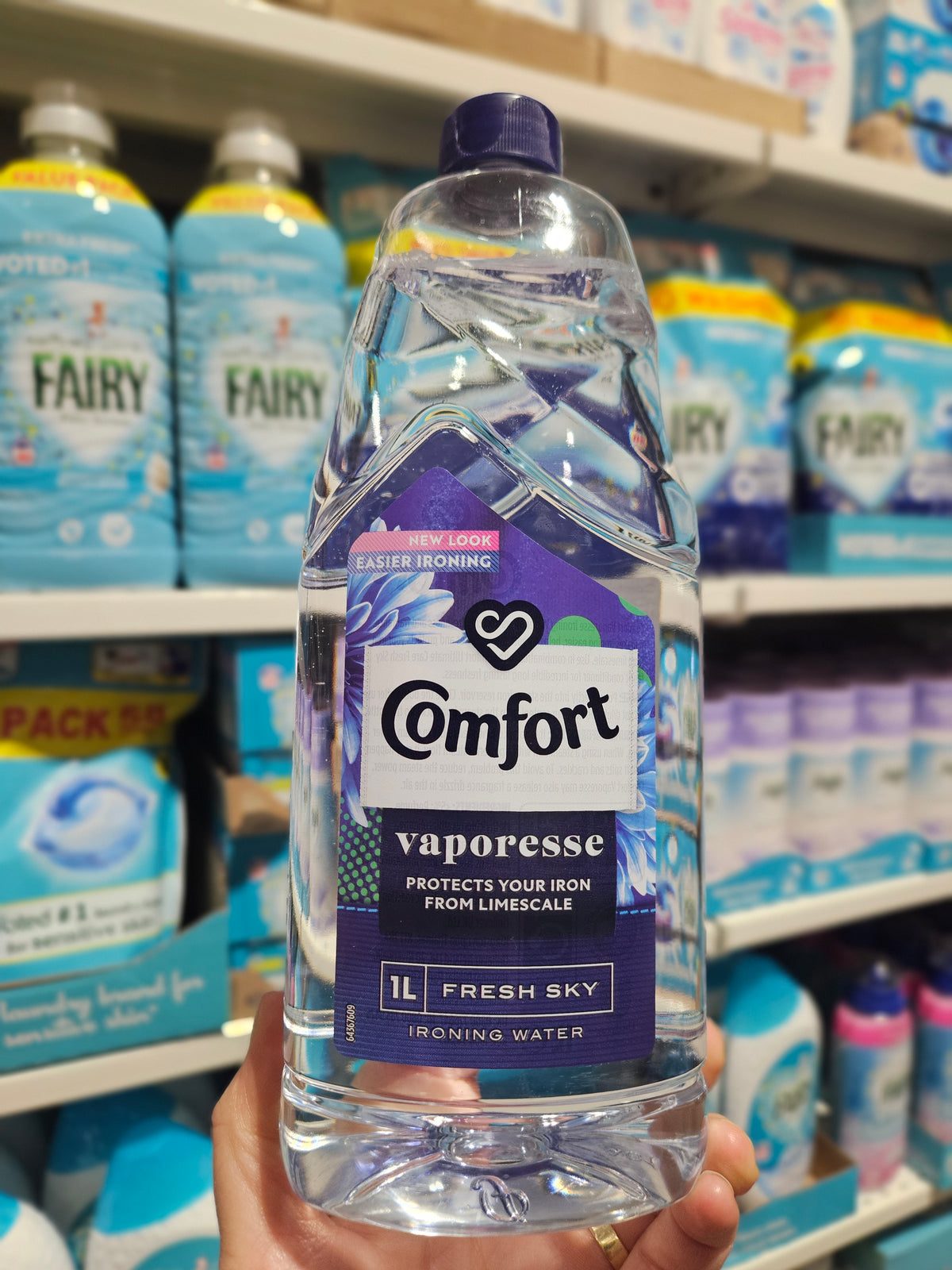 Comfort Intentse Vaporesse Ironing Water Fresh Sky 1L