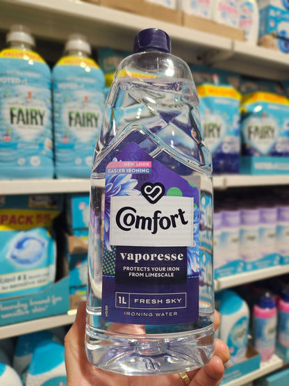Comfort Intentse Vaporesse Ironing Water Fresh Sky 1L