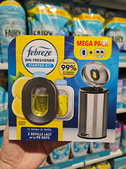 Febreze Bin Freshener Starter Kit Citrus Fresh