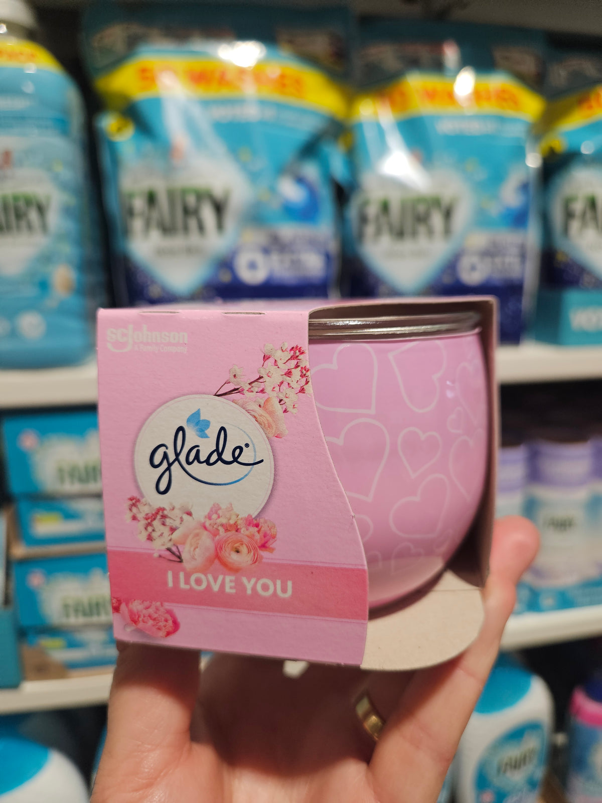 Glade Fragranced Candle I Love You 108g