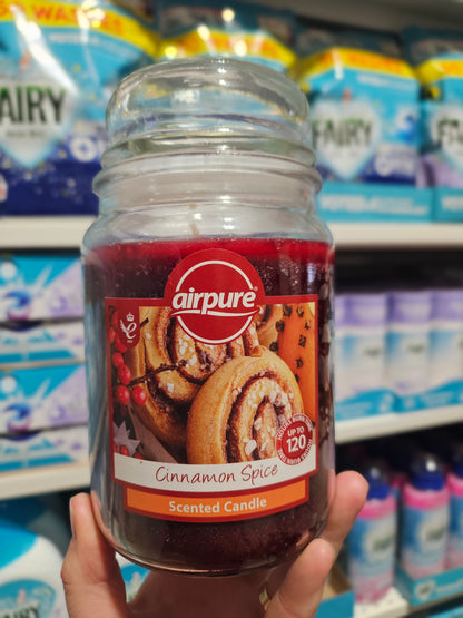 Airpure Jar Candle Cinnamon Spice 510g